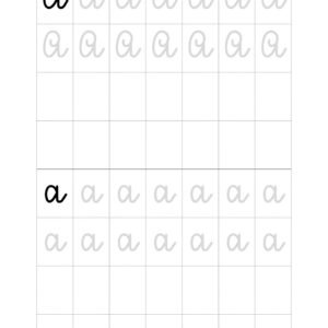English Alphabets and Words Writing Practice Book