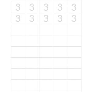 Maths Numbers 1 thru 100 Writing Practice Book