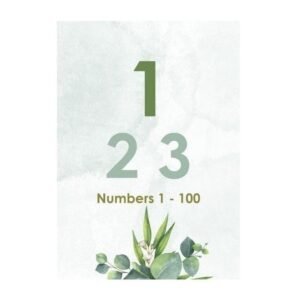 Maths Numbers 1 thru 100 Writing Practice Book